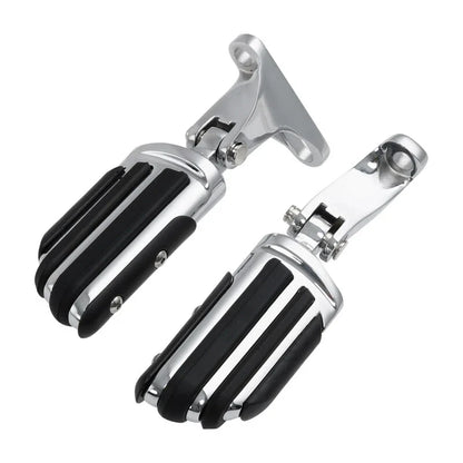 Chrome Passenger Footpeg Pegs for Harley Street Road Glide (1993–2025)