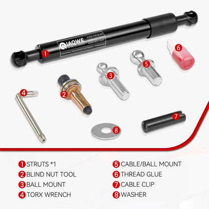 Tailgate Assist Shock for Dodge Ram 1500 2500 3500 (2002–2009)
