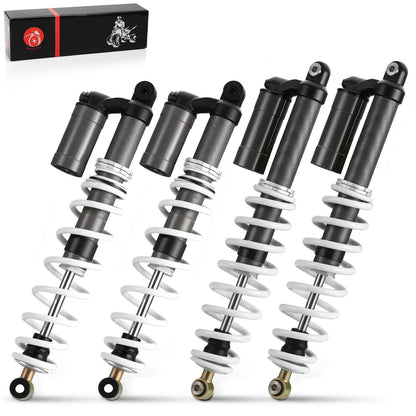 Set of 2 Front & Rear Shock Absorbers for Polaris RZR 800 (2009–2012) 7043422 7043419