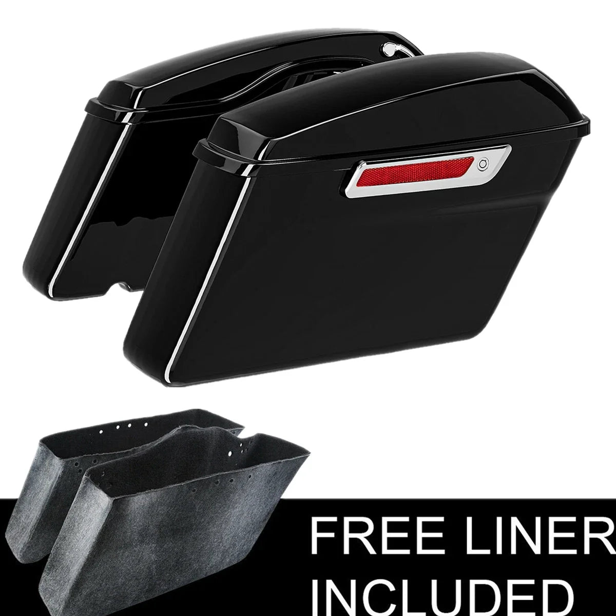 Hard Saddlebags & Rear Fender LED System for Harley Electra Glide (2014–2023)
