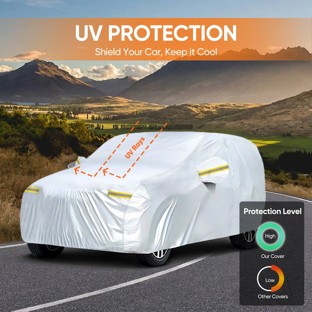 Outdoor Waterproof Car Cover for Toyota RAV4 (2019–2023)