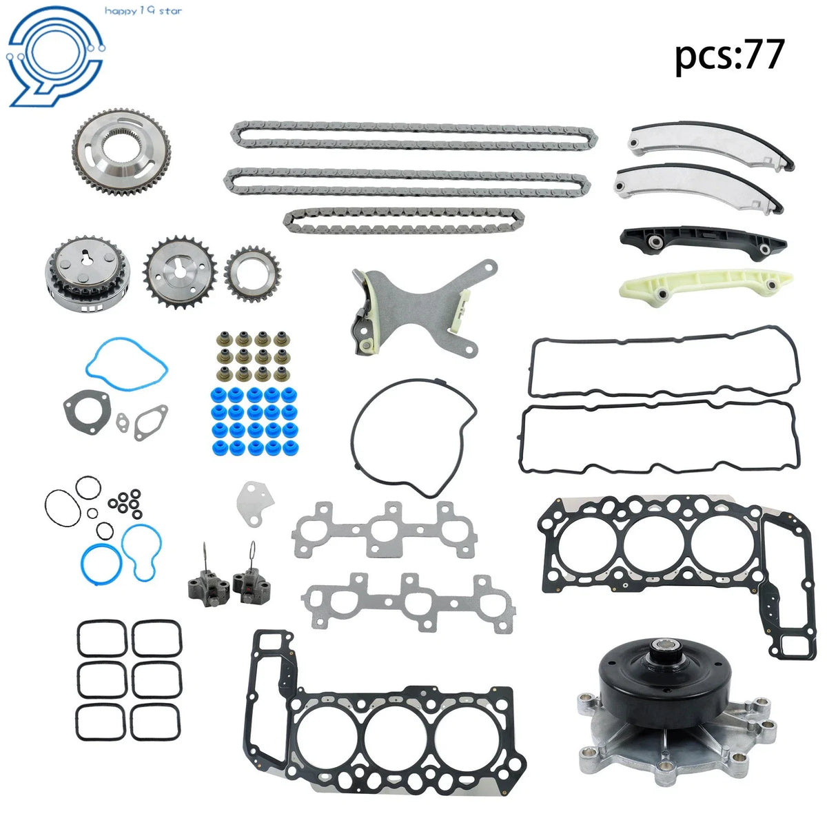 Timing Chain Kit and Water Pump for Dodge Ram 1500 (2005–2009)