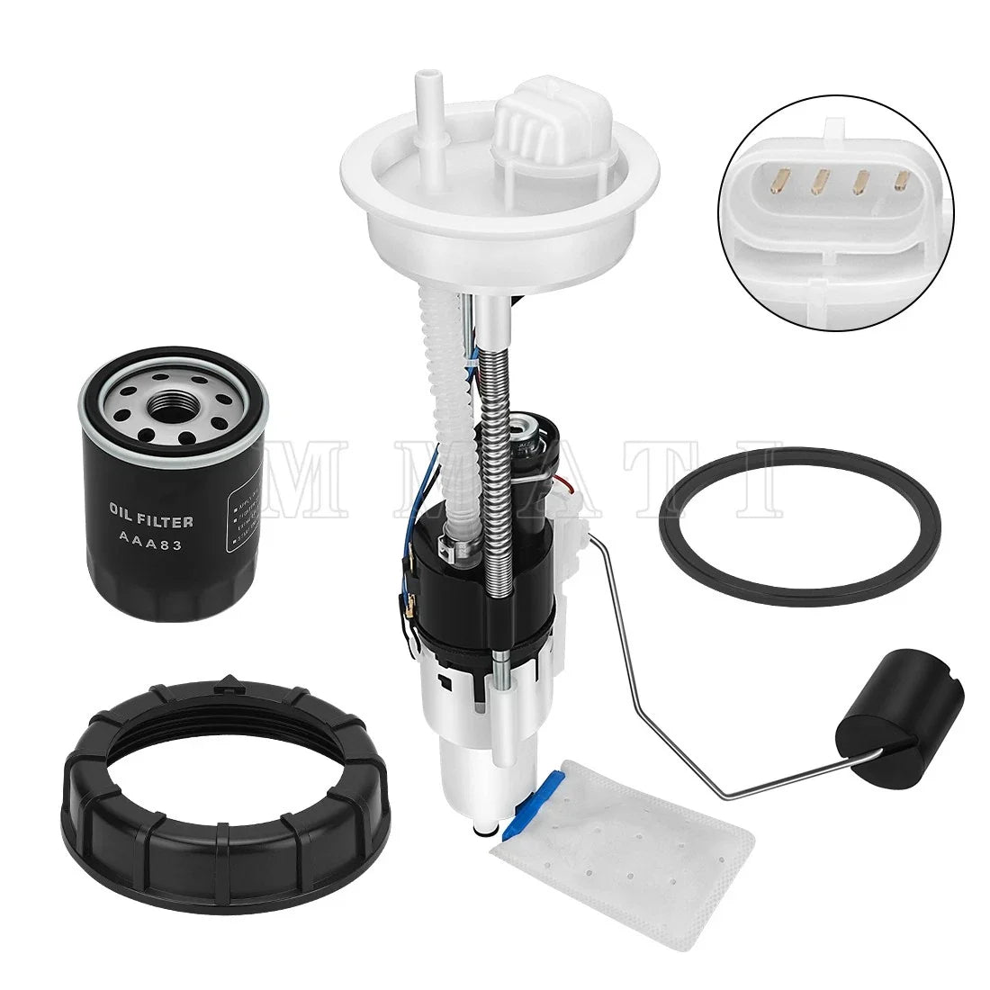 Fuel Pump Assembly & Oil Filter for Polaris Ranger XP 900 1000 570 (2013–2021) #47-1010
