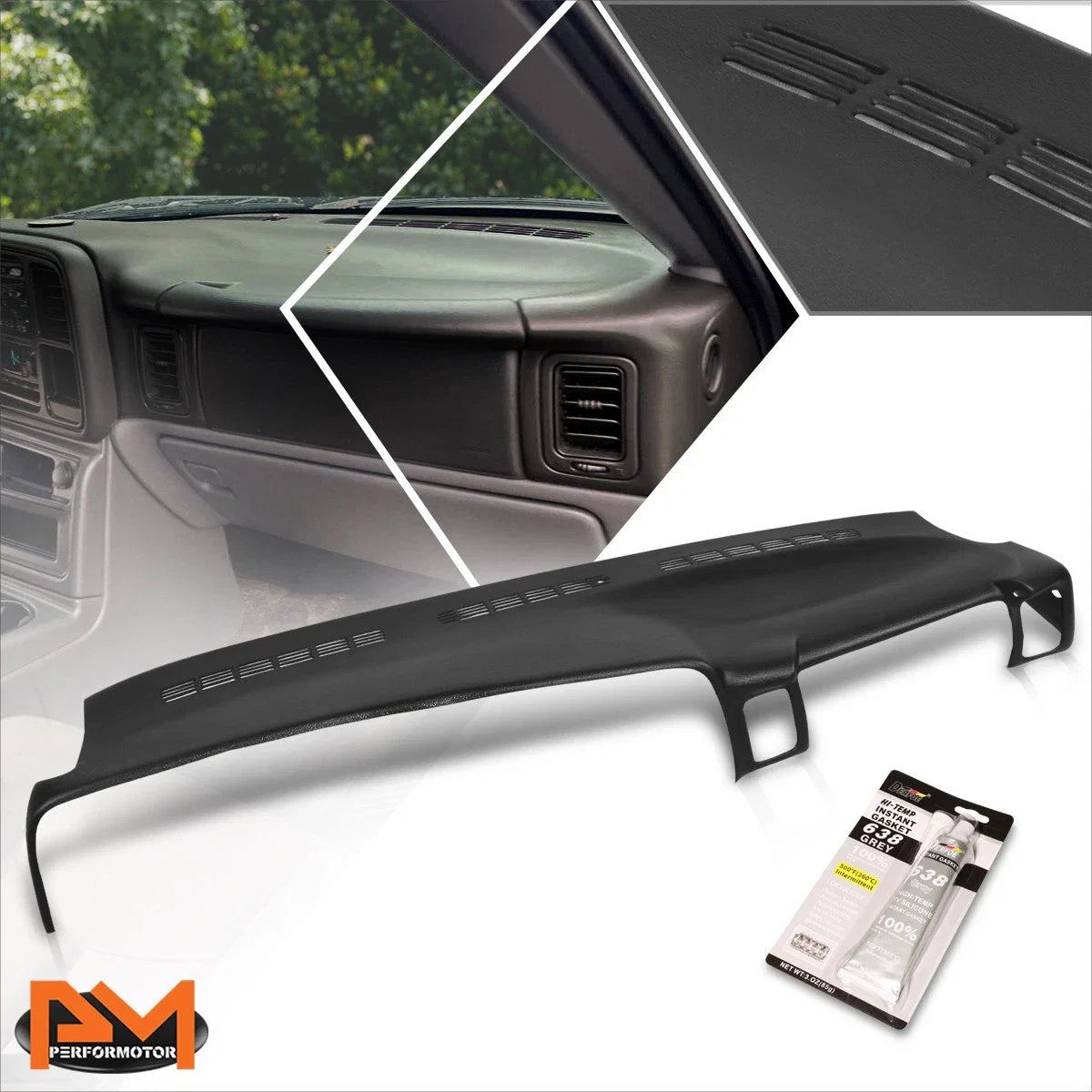 Molded Dash Cap Cover Overlay for Silverado/Sierra C/K-Series Tahoe Yukon (1999–2006)