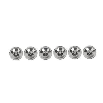 Set of 6 Alloy M6x10mm Torx Head Screws for Bike Motorcycle