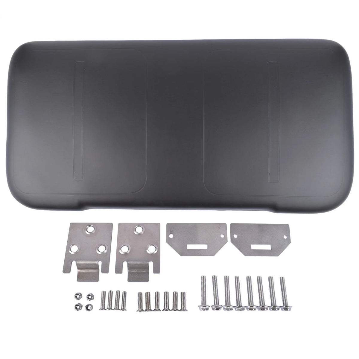 Black Front Seat Bottom with Hardware for EZGO Medalist TXT (1994–2013)