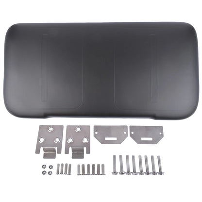 Black Front Seat Bottom with Hardware for EZGO Medalist TXT (1994–2013)