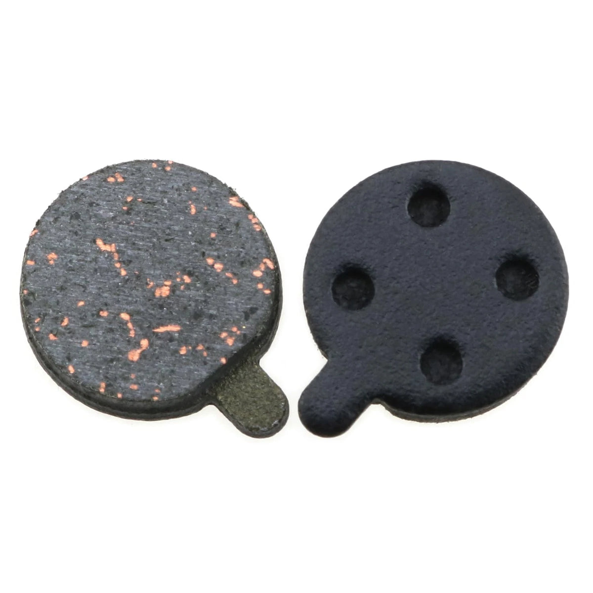 2X Brake Pads for Bike Disc (Semi-Metal, Black Gray)