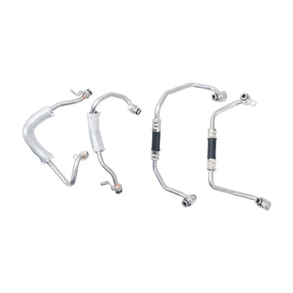 Set of 4 Turbo Charger Coolant Hose Line Kit for BMW 335i xDrive (2007–2013)