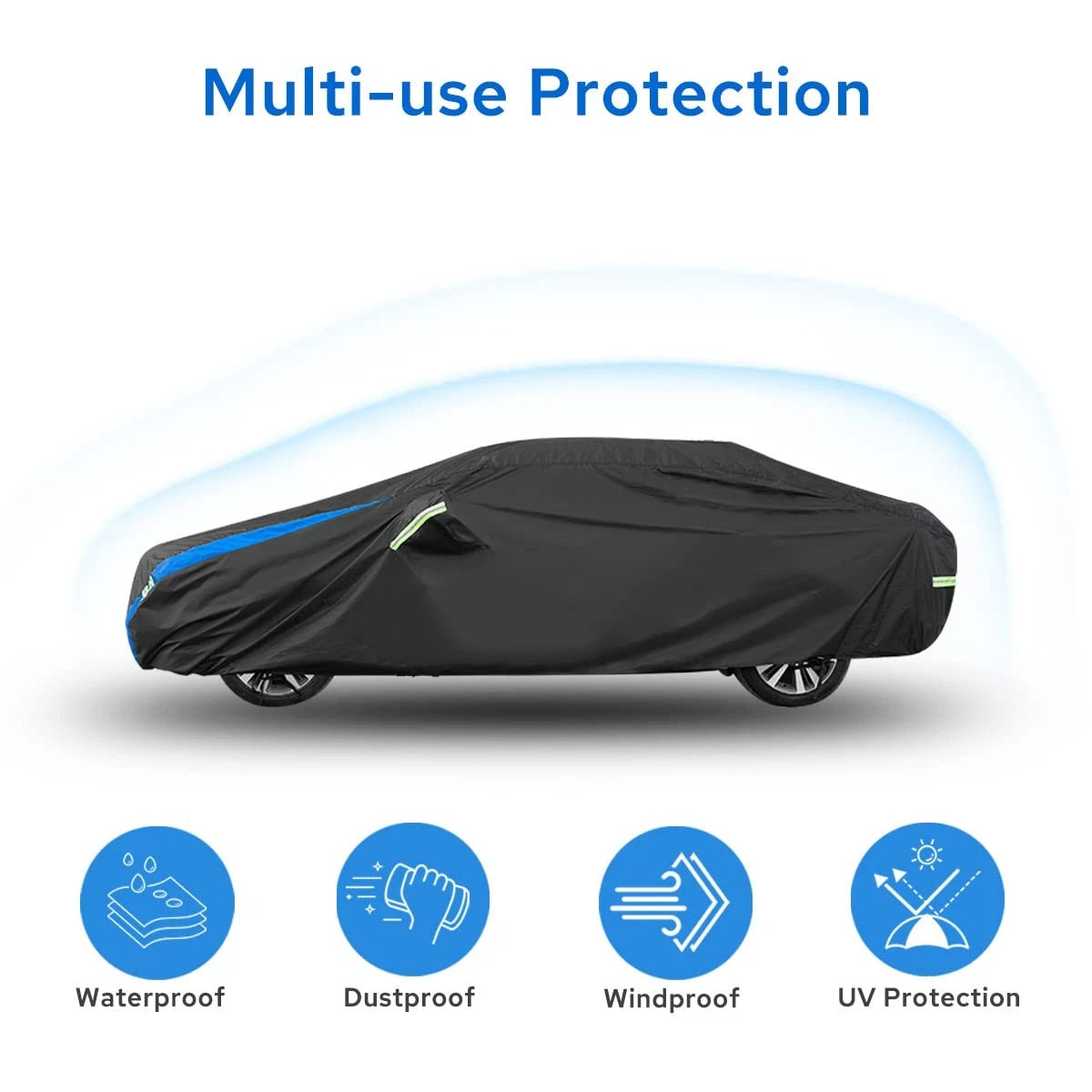 Custom Fit Car Cover for Toyota Camry (Waterproof, All-Weather)