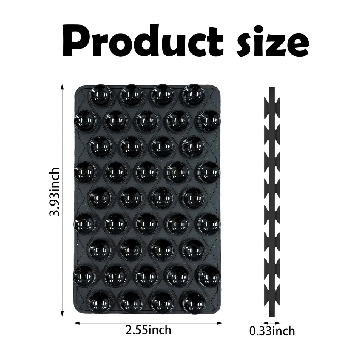 6X Silicone Double-Sided Suction Cup Phone Case for Universal Use (All Years)