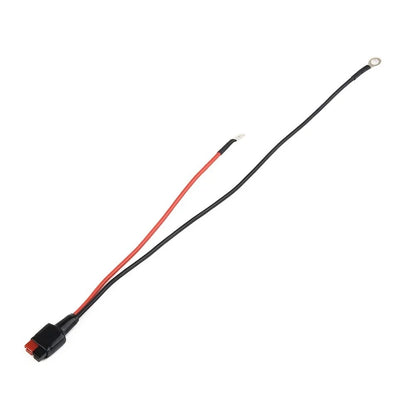 Battery Leads for Golf (250/400mm) - Red Black with 6mm Ring Terminals