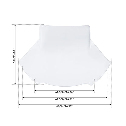 16.5" Clear Windshield for Harley Road Glide FLTRX (2015–2024)