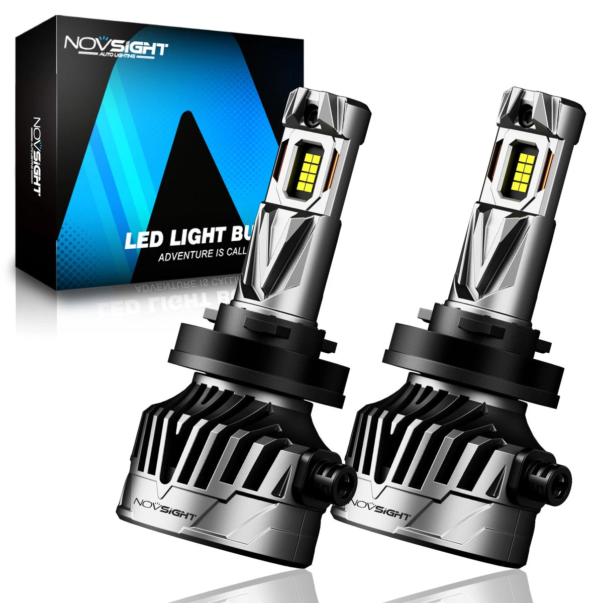 2X H11 LED Headlight Bulbs for (NOV A500-N95-H11)