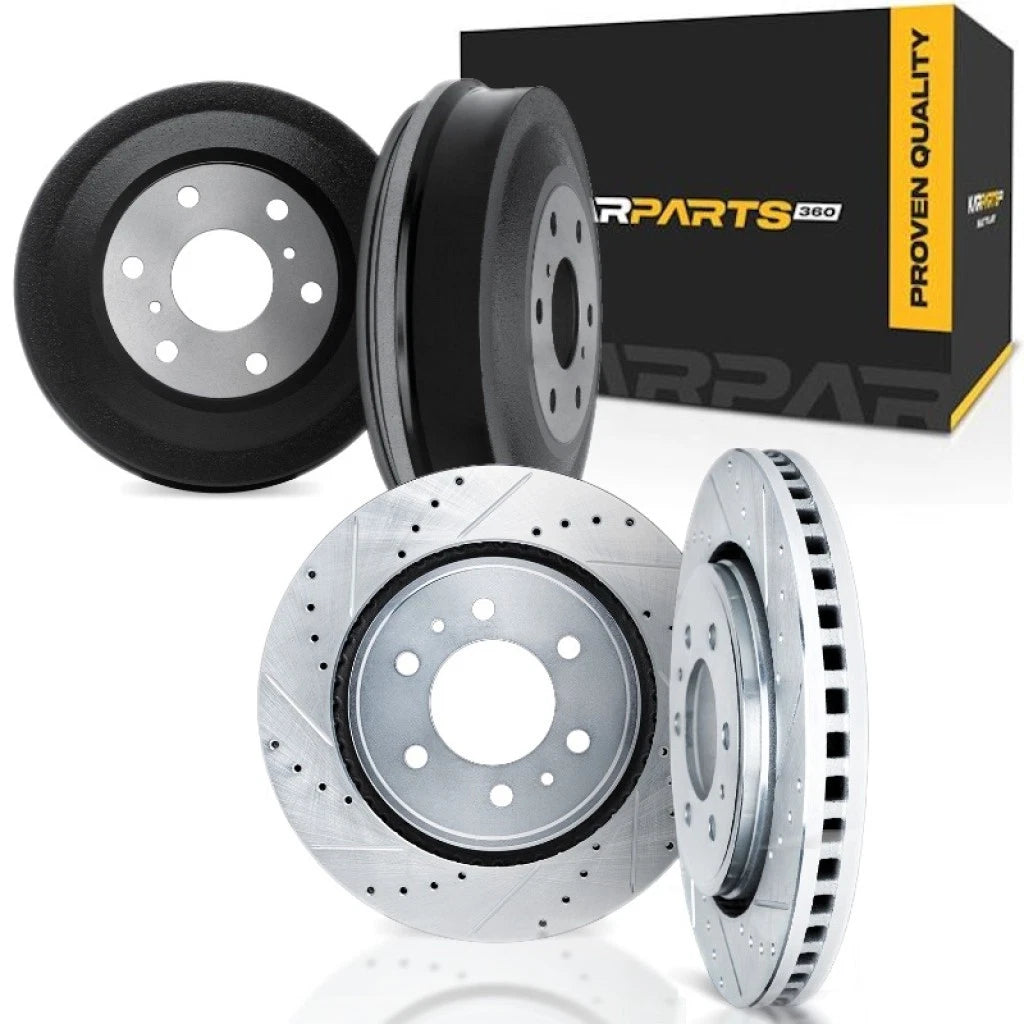 Brake Rotor Set for Toyota 4Runner (1991–1995) ALX-PAU-DF-7004-76172-CLA2