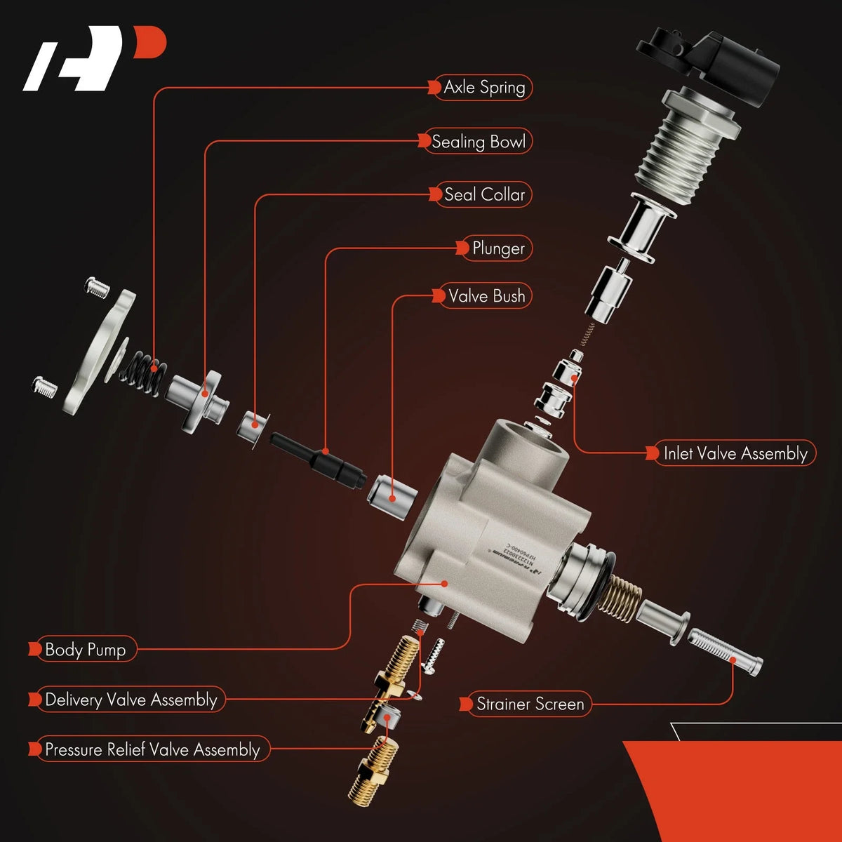 High Pressure Fuel Pump for Honda CR-V Accord (2015–2017)