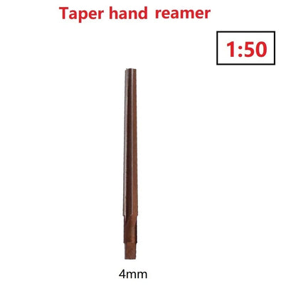 Set of 4 Conical Degree Manual Pin Taper Shank Hand Reamers 4/5/6/8mm