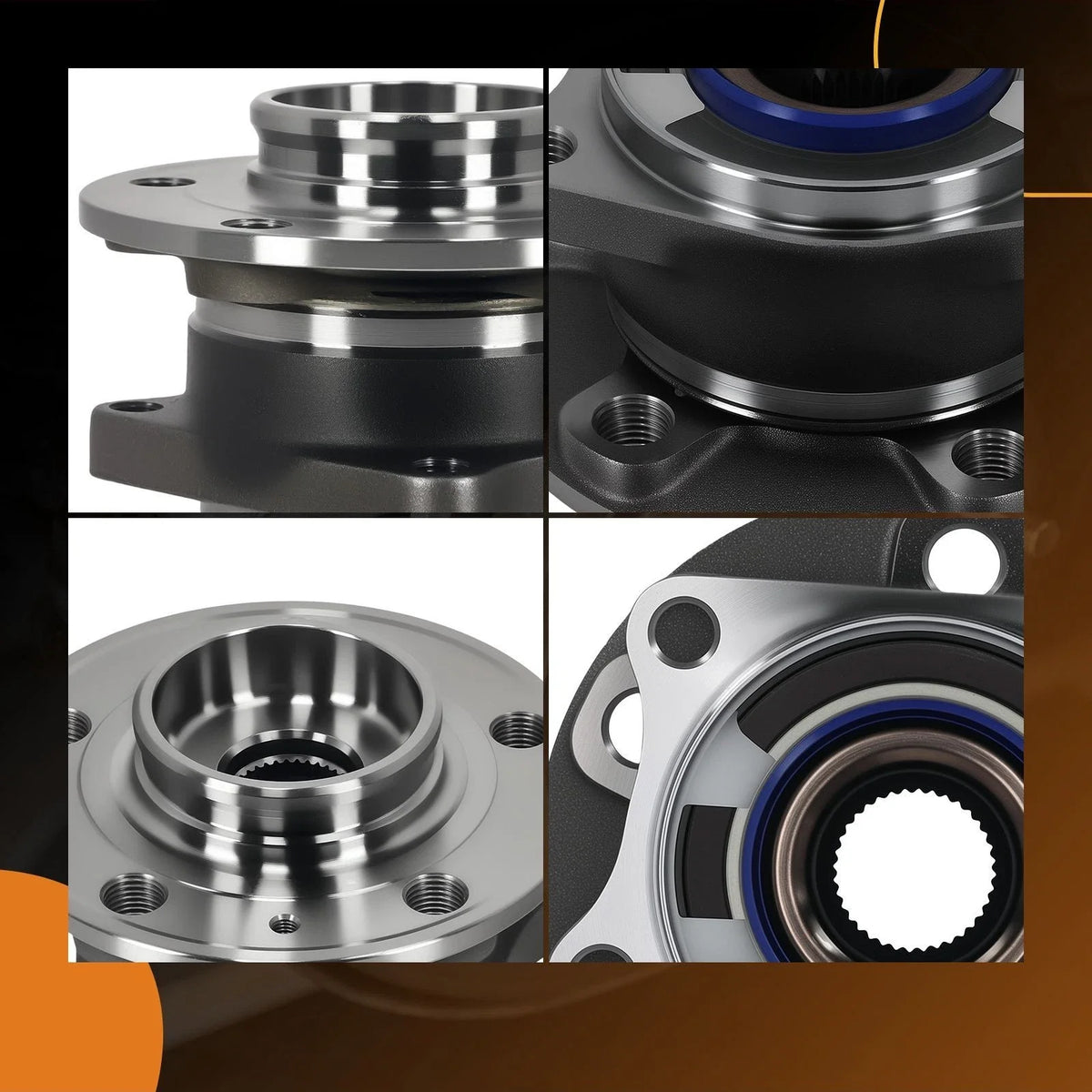 Rear LH RH Wheel Hub Bearing Assembly for Volvo XC90 (2003–2014) REPV285904