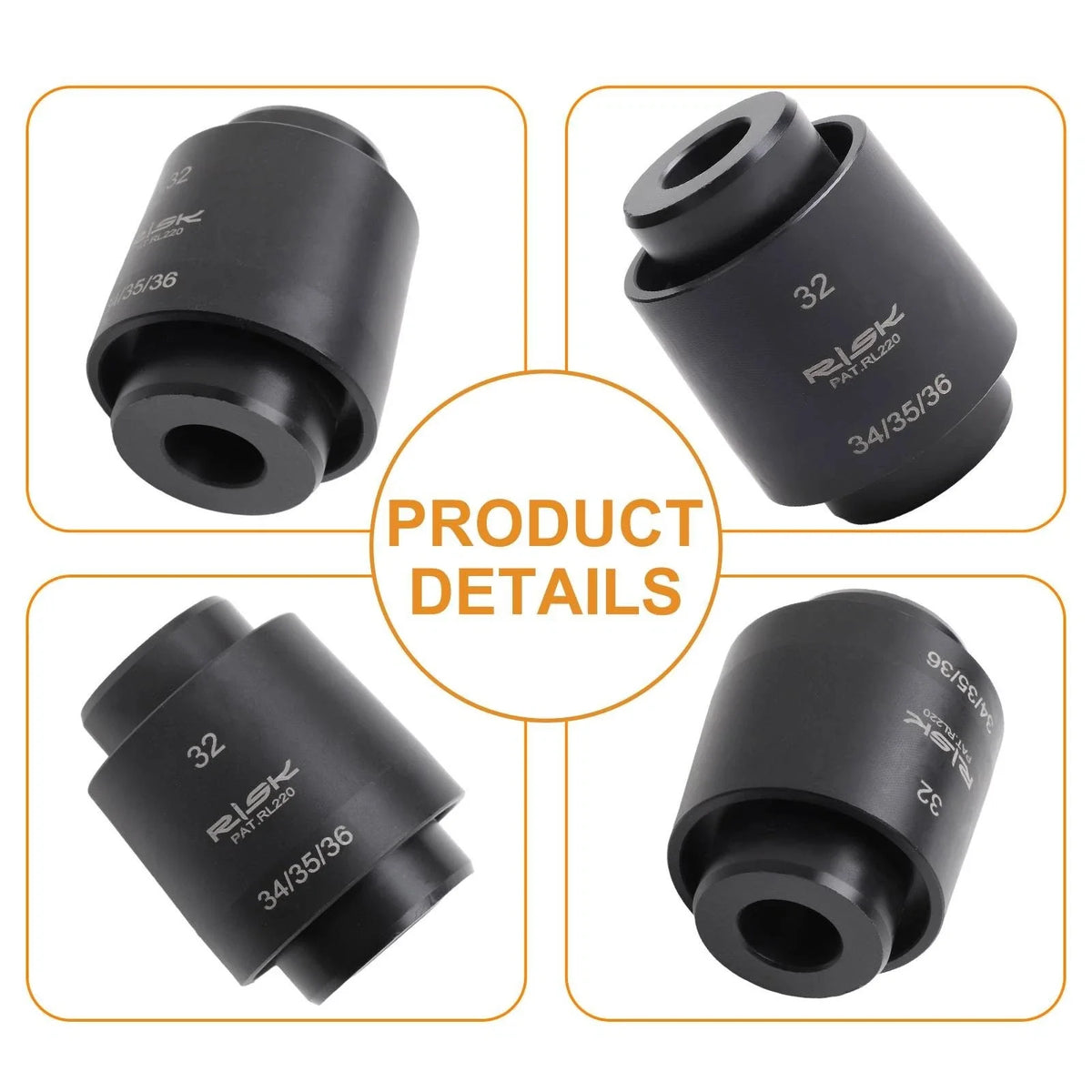 Portable Installation Tool for 32/34/35/36mm Bike Shock Fork Dust Seals