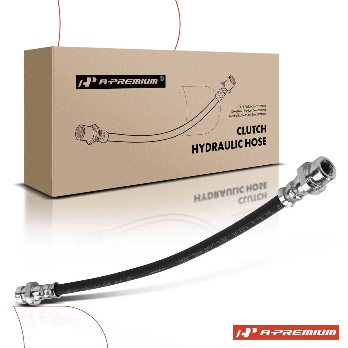 Clutch Hydraulic Hose Line for Hyundai Accent, Kia Rio (2006–2011) 2201753, H621845