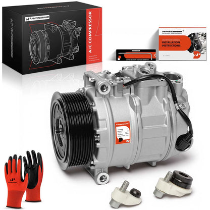 A/C Compressor with Clutch for Mercedes-Benz W203 C32 AMG (2002–2004) 158358, DCP17153, 0002307811, CO11329C