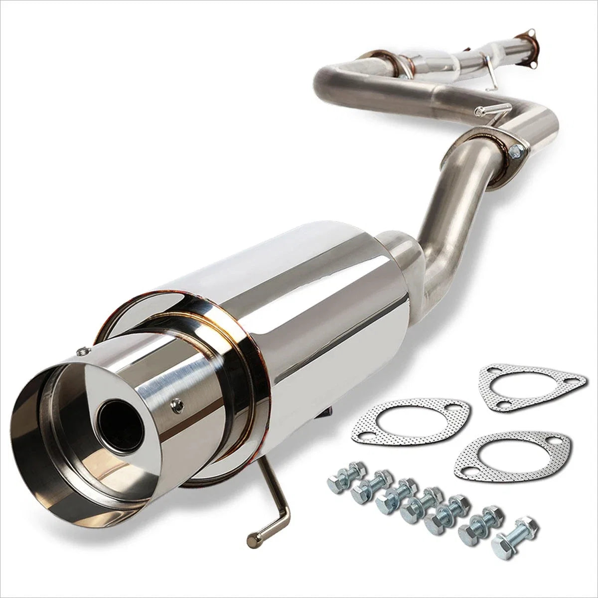 4.5" Tip Muffler Racing Catback Exhaust System for Honda Civic (1992–2000)