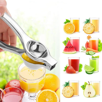 Stainless Steel Lemon Orange Lime Juicer Squeezer for Kitchen Bar Tool