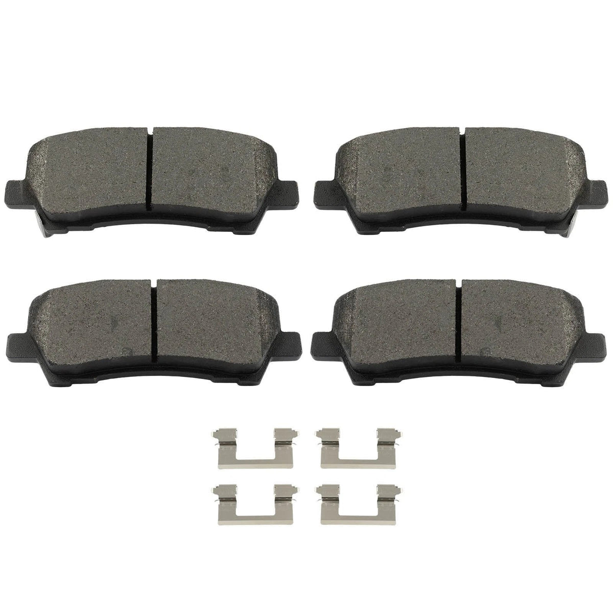 Front & Rear Semi-Metallic Brake Pads for Ford Mustang (2015–2021)