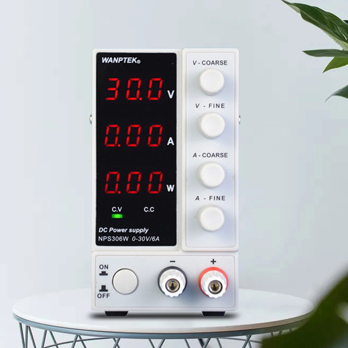 0-30V 0-6A Lab DC Bench Power Supply for Adjustable Power Supply (LCD Display)