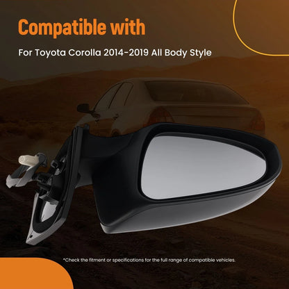 Side Mirror for Toyota Corolla CE/LE Eco/SE (2014–2019) 8794002F21C0