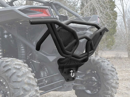 Heavy Duty Rear Bumper for Can-Am Maverick X3 (2017–2023) - Wrinkle Black
