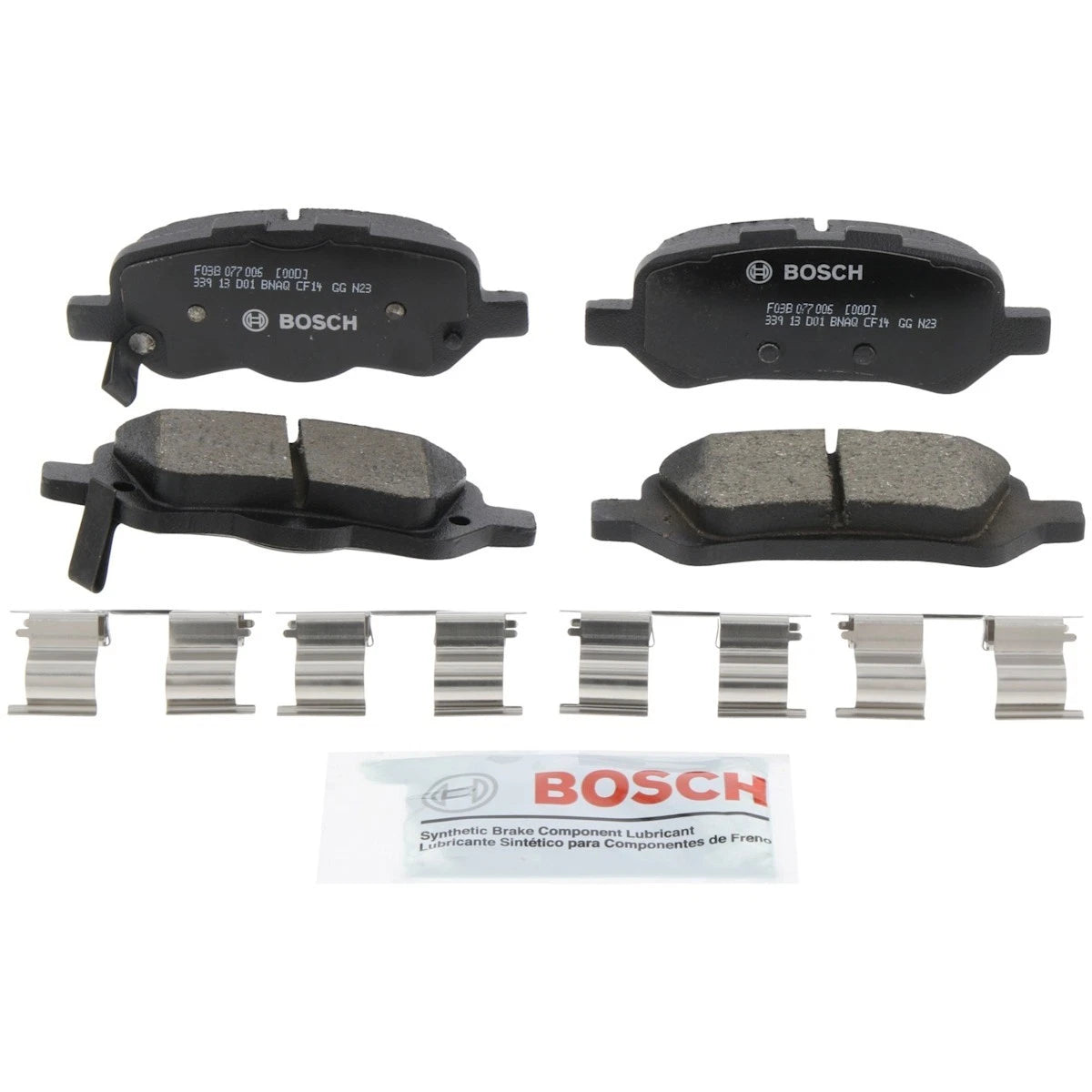 2X Brake Pad Set BC1402 for Toyota Venza (2009–2016) Rear Sport U