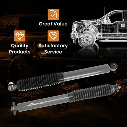 Front Rear Shock Absorbers for Jeep Grand Cherokee (1999–2004) 0-3" Lift