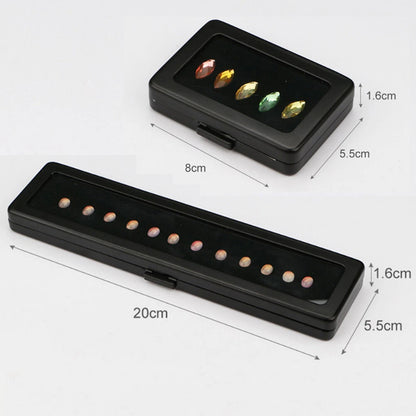 Stainless Steel Jewelry Display Box Organizer for Diamonds