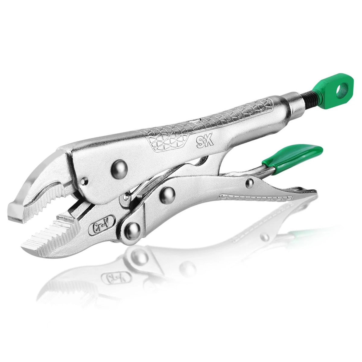 7" Curved Jaw Locking Pliers for Automotive Repair (No Specific Years)