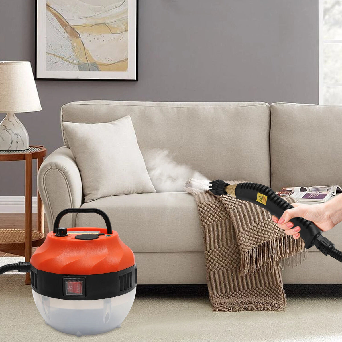 6-Gear High Pressure Steam Cleaner for Home and Car