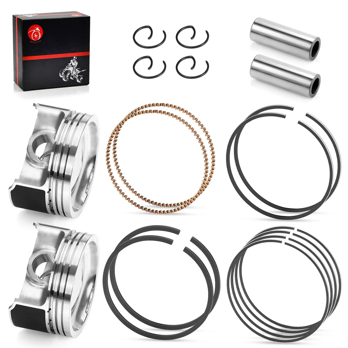 STD 80mm Piston & Rings for Polaris RZR Sportsman Ranger 800 (2008–2014)