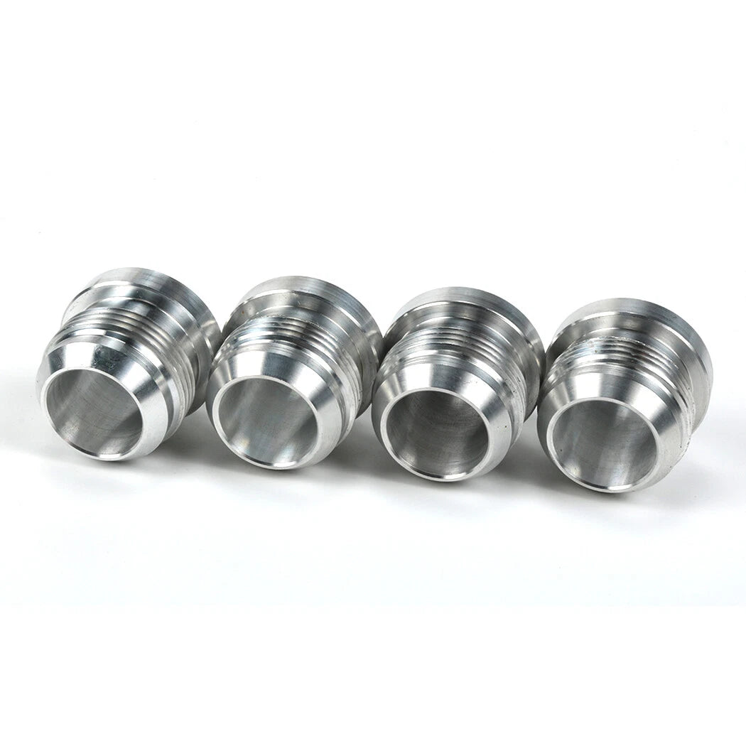 Set of 4 AN16 Male Billet 6061-T6 Aluminum Weld-On Fitting Bungs