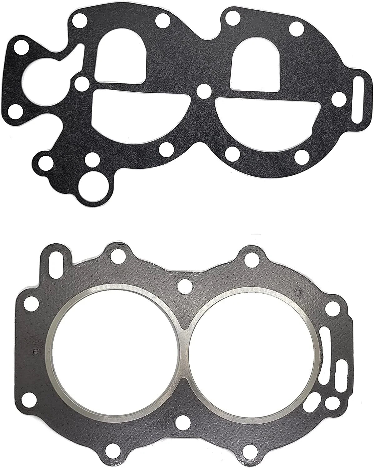 2X Head & Cover Gasket for Johnson 20 25 28 30 35 HP (1979) Replaces 765012