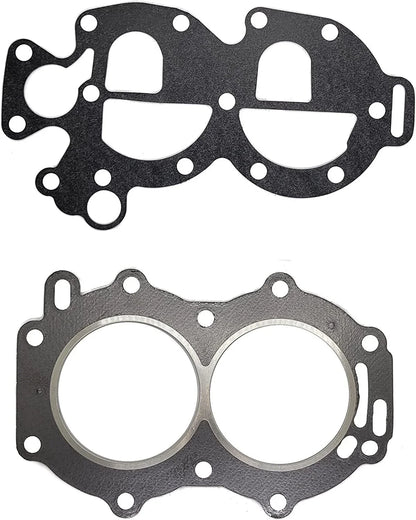 2X Head & Cover Gasket for Johnson 20 25 28 30 35 HP (1979) Replaces 765012