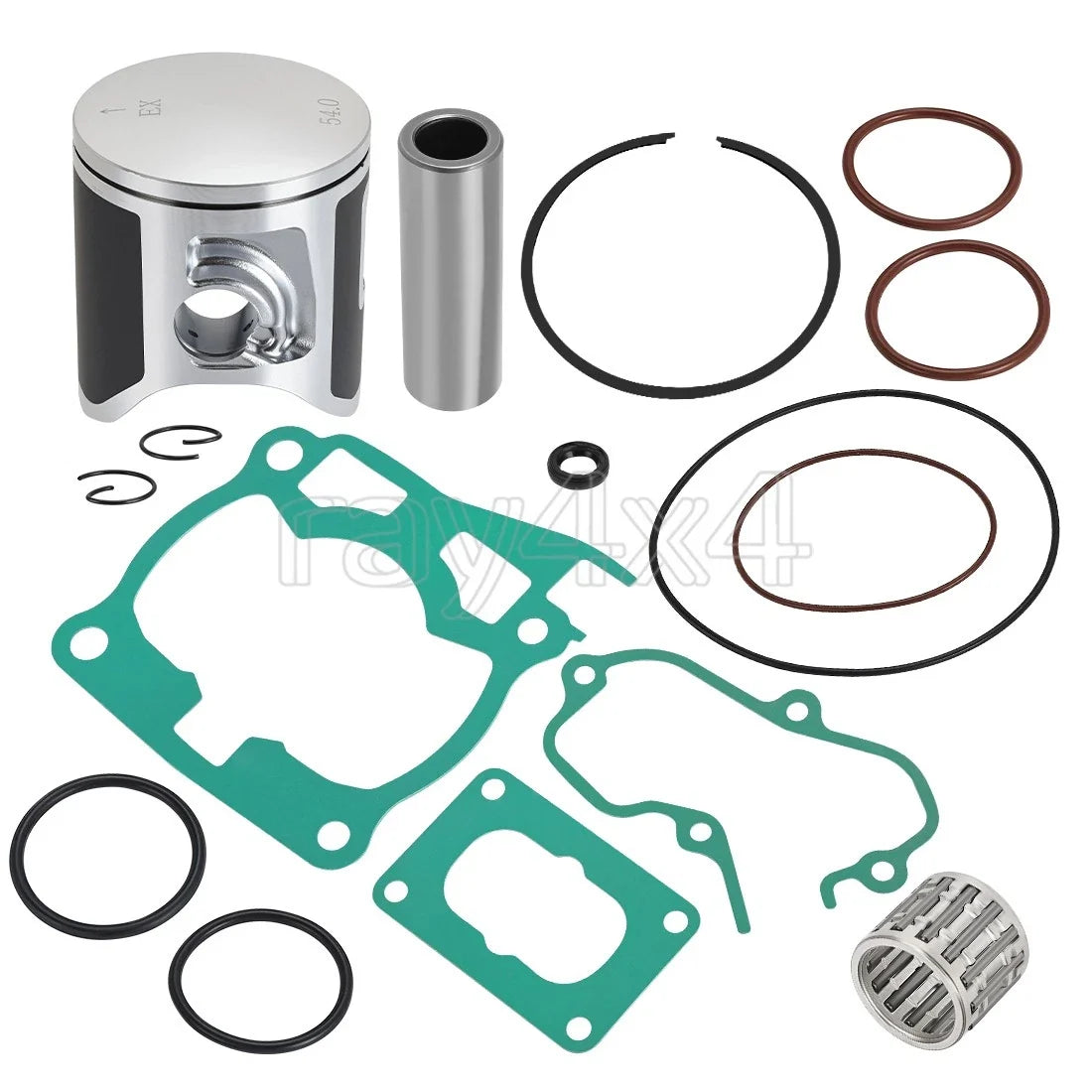Top End Rebuild Kit for Yamaha YZ125 (1998–2000) Piston STD 54mm, Gaskets, Bearing