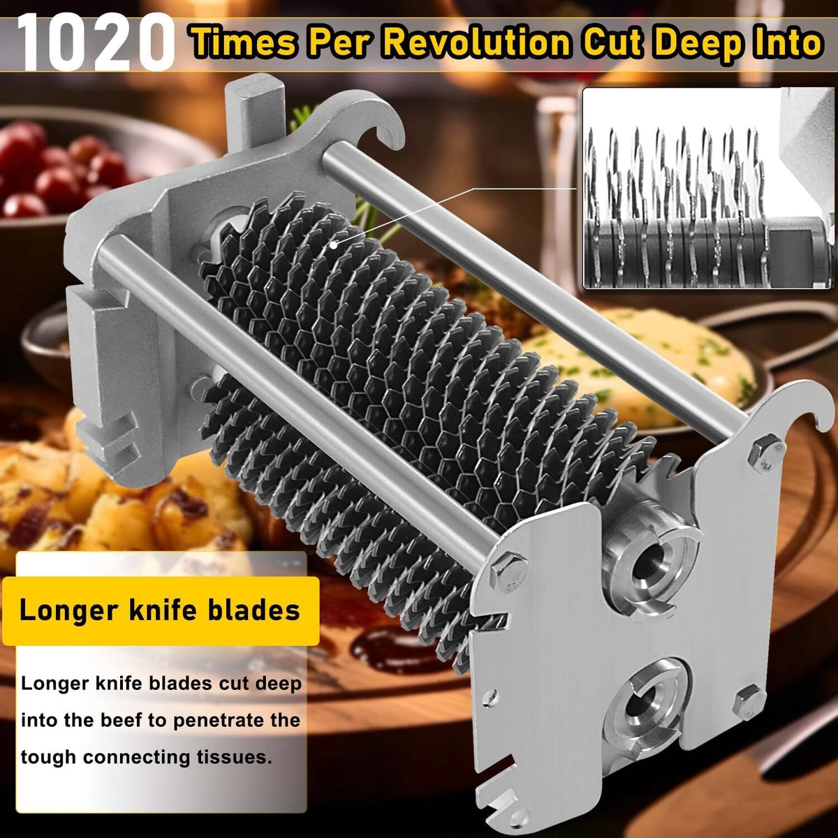 Complete Cradle Assembly with Safety Cover for Biro Tenderizer Pro 9