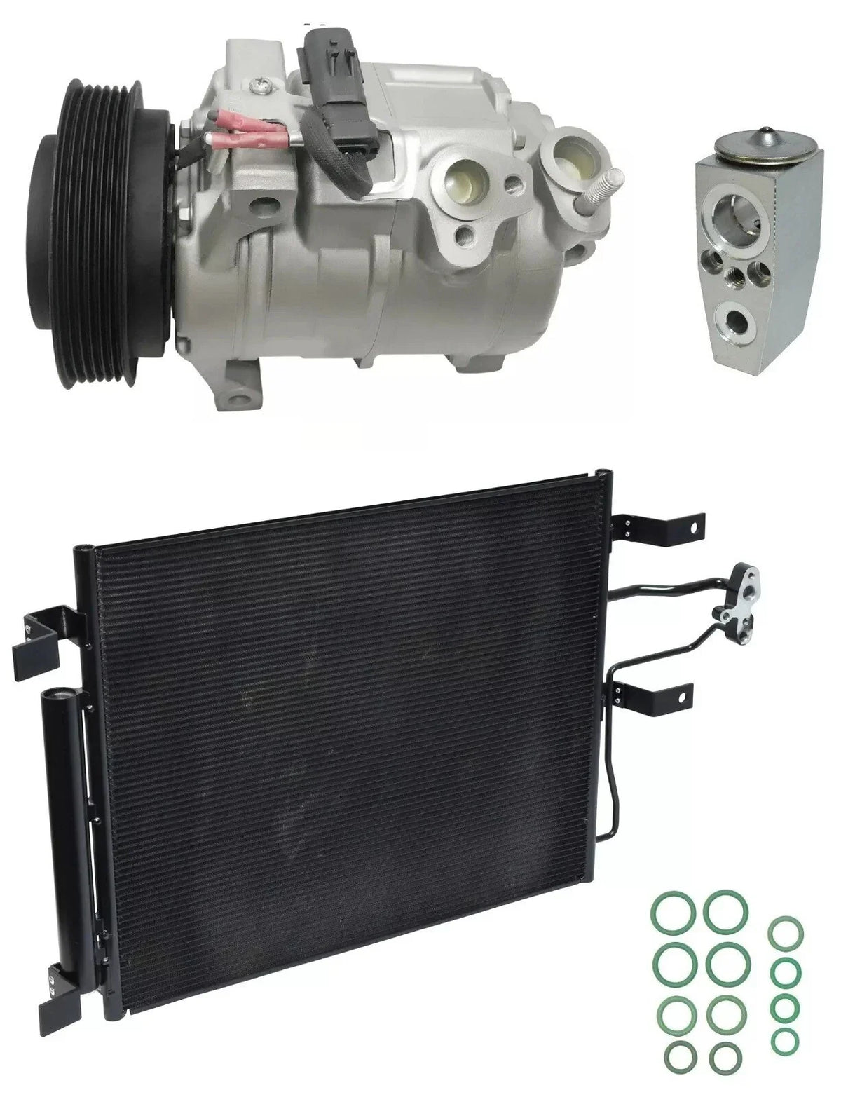 A C Compressor Kit With Condenser for Ram 4500 6.4L (2018)