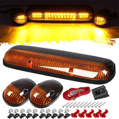 LED Cab Roof Marker Running Light for Chevy Silverado GMC Sierra (2002–2007) T10 W5W