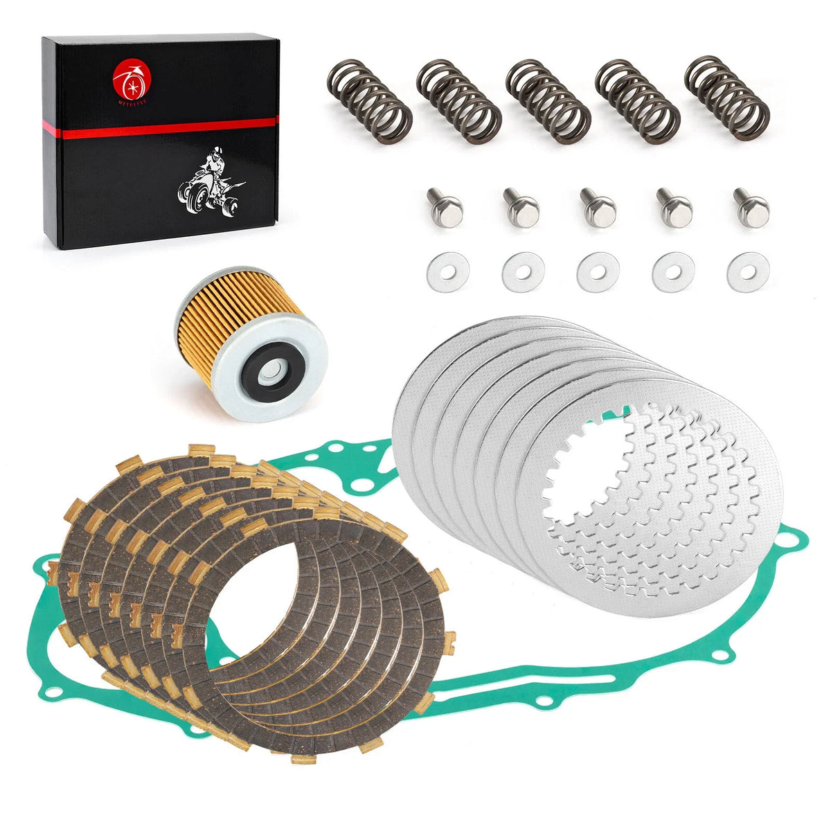 Clutch Friction Plates Kit for Yamaha V Star 650 (2000–2008)