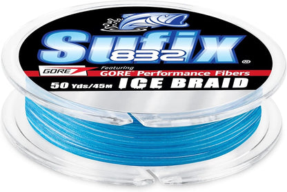 50 Yards High Sensitivity Ice Fishing Line - 4 lb - Ice Camo Design