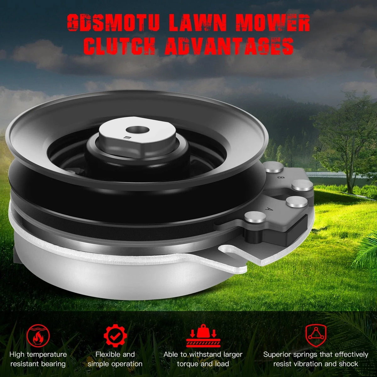 PTO Clutch for Sears Craftsman Lawn Mower (532160889)