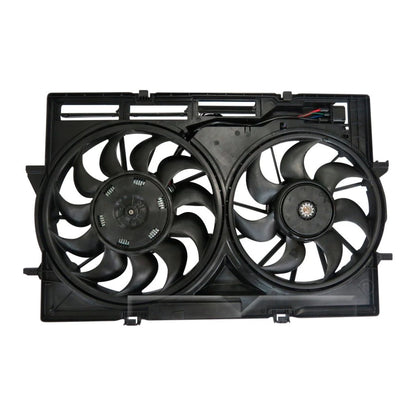 2X Radiator and Condenser Fan Assembly for Audi S4 (2010–2016) LLX-AU3115120-CL360A70, AU3115120