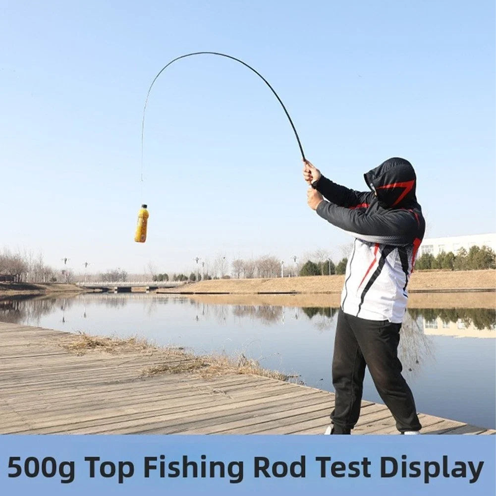 Fishing Rod 1.2m-2.4m with Wooden Handle for Stream Fishing