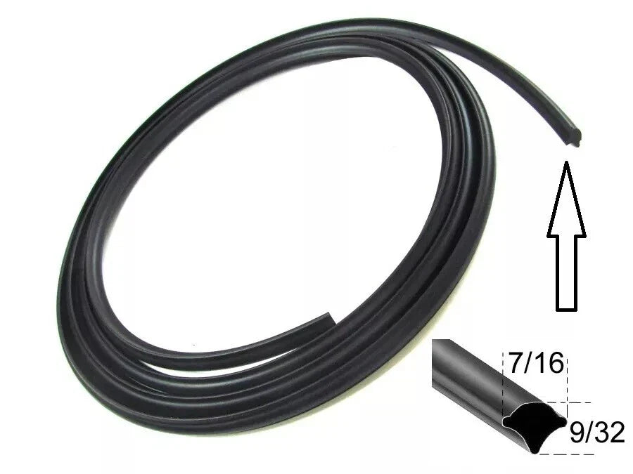 Universal Lock Strip Roll 50Ft Black Replacement for Universal Vehicles (—)
